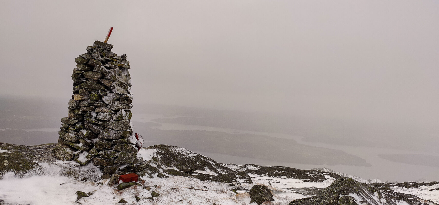 Storefjellnibba i snø